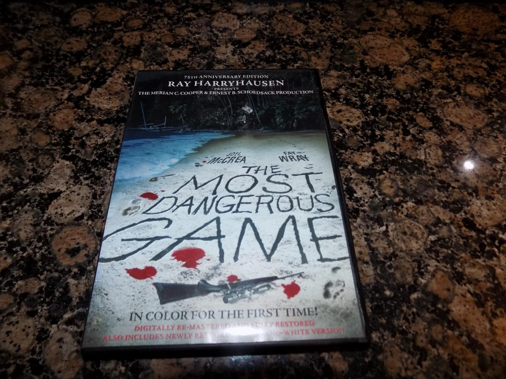 THE MOST DANGEROUS GAME ( REGION 1 ) DVD FREE SHIPPING