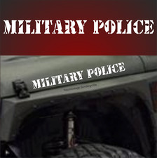 MILITARY POLICE Löscher 58cm US Army  Auto Aufkleber Türen Hauben USA  4x4 S