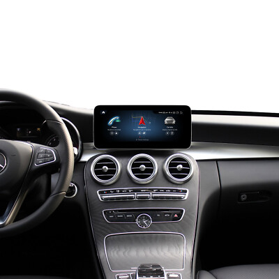 10.25'' Android Screen For Mercedes C GLC V W205 C43 C63 Apple Carplay Autoradio