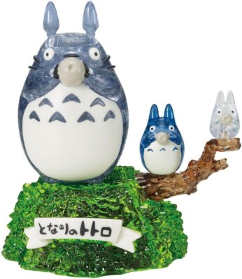 My Neighbor Totoro, 3D puzzle, 65 pieces, crystal puzzle, Totoro, Ocarina sound.