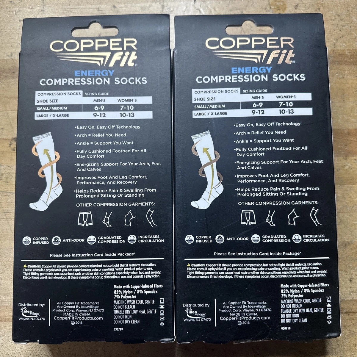 Copper Fit Energy Socks Easy On Easy Off Outlet