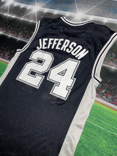 Richard Jefferson #24 San Antonio Spurs Adidas Jersey Adult Sz Small Preowned - Picture 10 of 11
