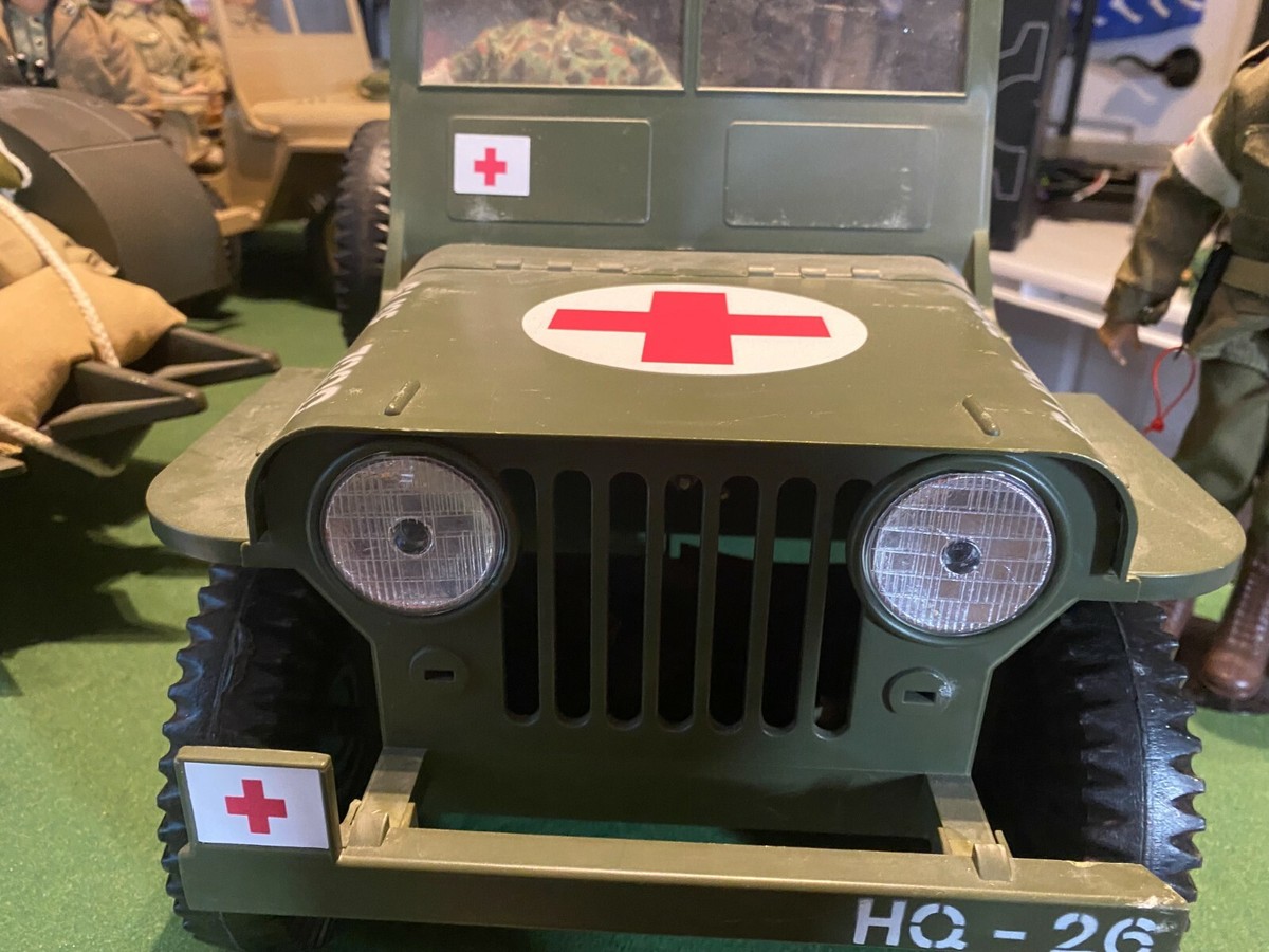 GI Joe ★ WW2 Marine Corps Custom Jeep GI Joe ☆ WW2 Marine Corps Custom Jeep GI Joe WW2 Marine