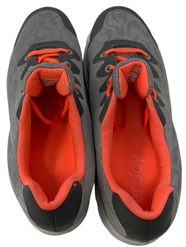Footjoy 10 Scarpe Donna Enjoy Softlite Golf Grigio Neon Arancione Fj 95703 Sneakers - Foto 5 di 9