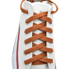 Flat Shoelace 8 mm "Coffee" Athletic Sneakers 27",36",45",54",63"