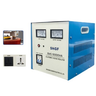 Input AC Automatic Voltage Stabilizer Regulator 1/1.5/2/3/5KVA 70-140V/150-250V