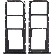 Replacement Dual Sim Card Tray For Samsung Galaxy A04 A045 / 2022  Black 