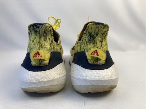 Adidas UltraBoost 21 Columbia National Soccer Team Yellow Navy Men's Size 12 - Picture 4 of 15