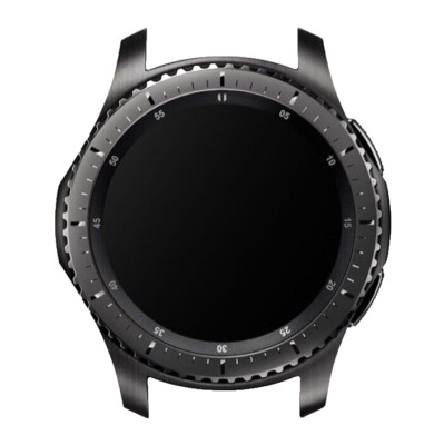 Original Samsung gear S3 Frontier SM-R760-765 OEM Display/LCD Mit Rahmen Shwarz