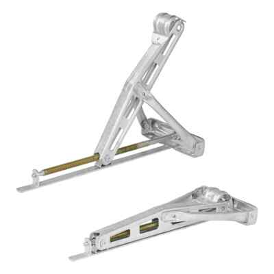 Ausdrehstütze 1100 kg Wohnwagen Wohnwagenstütze Kurbel Stütze 597x280 H 497 mm