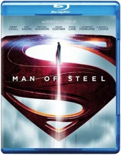 Man of Steel (Blu-ray+DVD+UltraViolet CIB Complete 3 Disc Unused Digital Code 💯