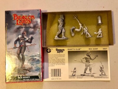 Forest Giant - Dragon Lords Giants Club - Grenadier Miniatures 3504 - D&D 1985