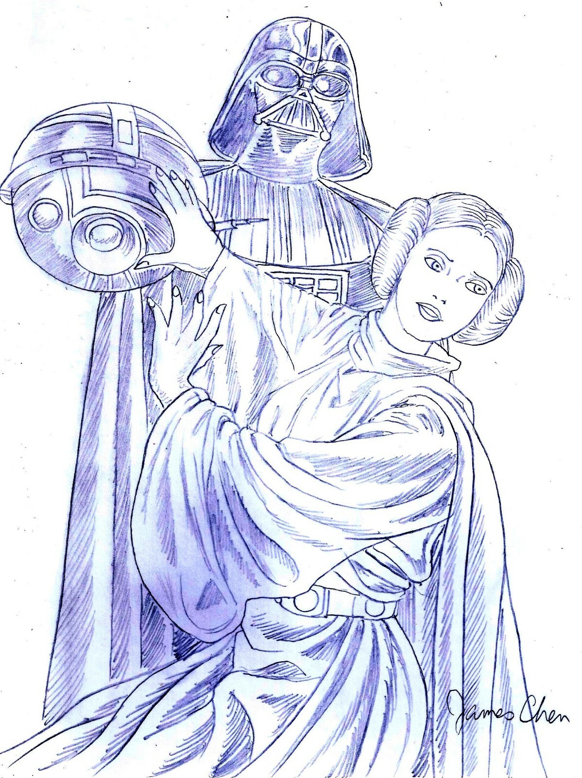 Star Wars Leia Coloring Pages