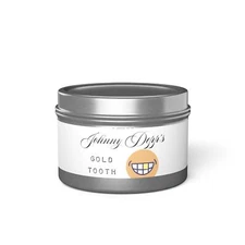 Johnny Depp’s Gold Tooth Tin Candles