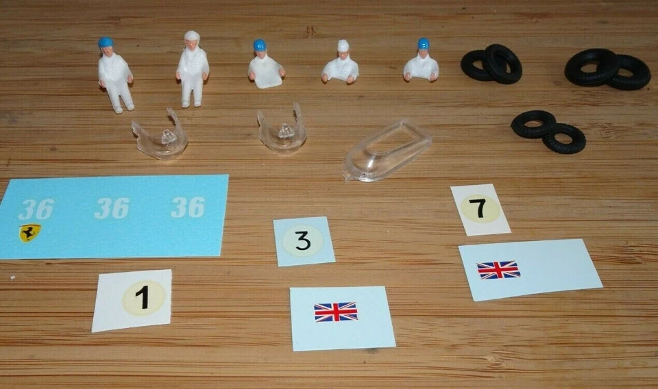 Corgi 150 151 152 154 S BRM Vanwall Ferrari Lotus Racing Cars Repro Parts Choose