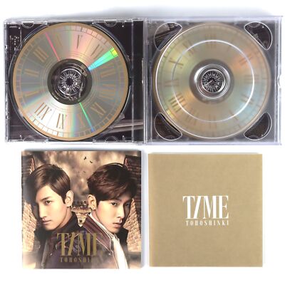 Tohoshinki - Time [Korean Version] Japanese Album CD Dong Bang