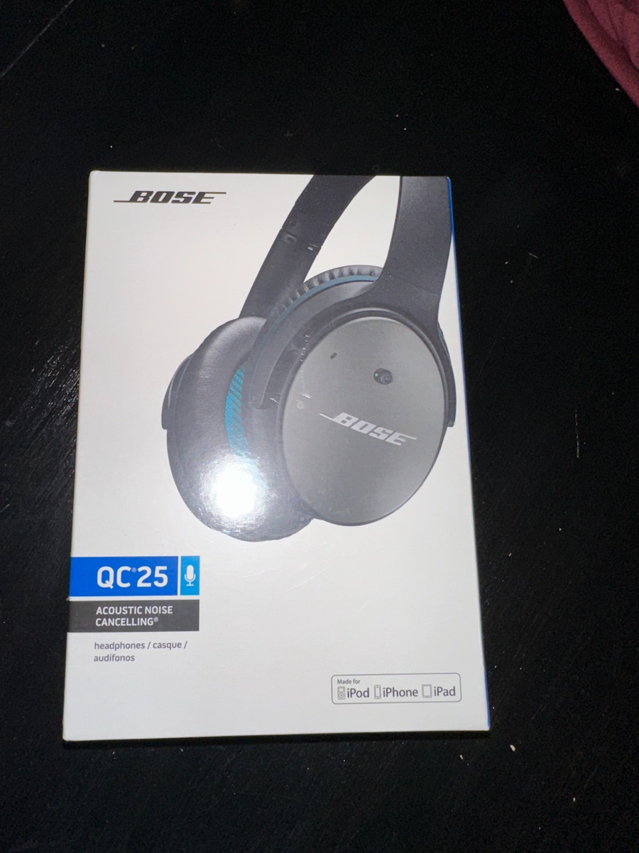 NEW Bose QuietComfort QC25 Acoustic Noise Cancelling Headphones