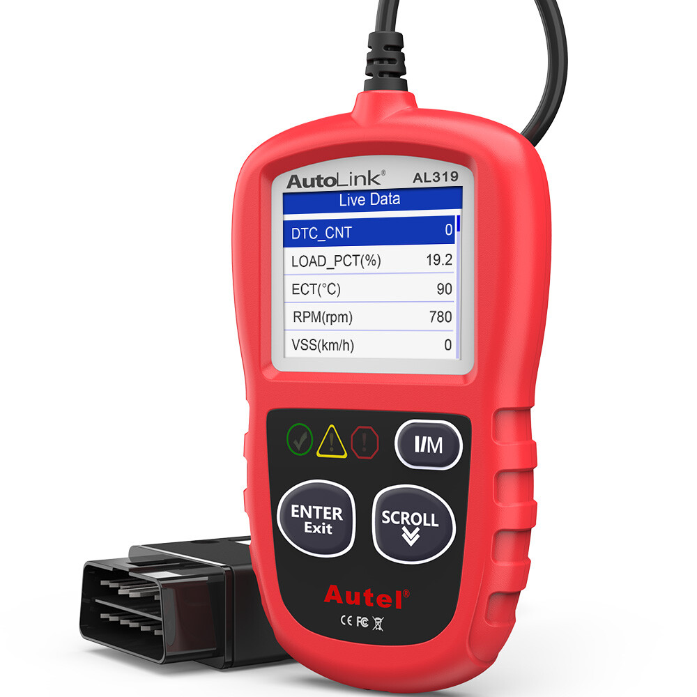NEW Autel Autolink AL319 OBD2 OBDII Auto Car Code Reader Diagnostic Scanner Tool-image