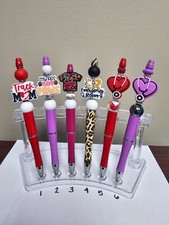 Handmade Beaded Pen. Moms and nurses Gift, Gift Basket Filler, Collect.