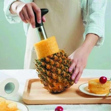 (1) Pineapple Twist Corer & Slicer Tool Easy Grip Comfort Handle Dishwasher Safe
