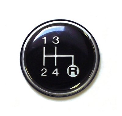 Crown Automotive J3241067 Manual Transmission 4 Speed Shift Knob Insert Black