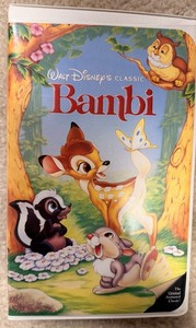 Bambi Walt Disney Classic VHS 1997