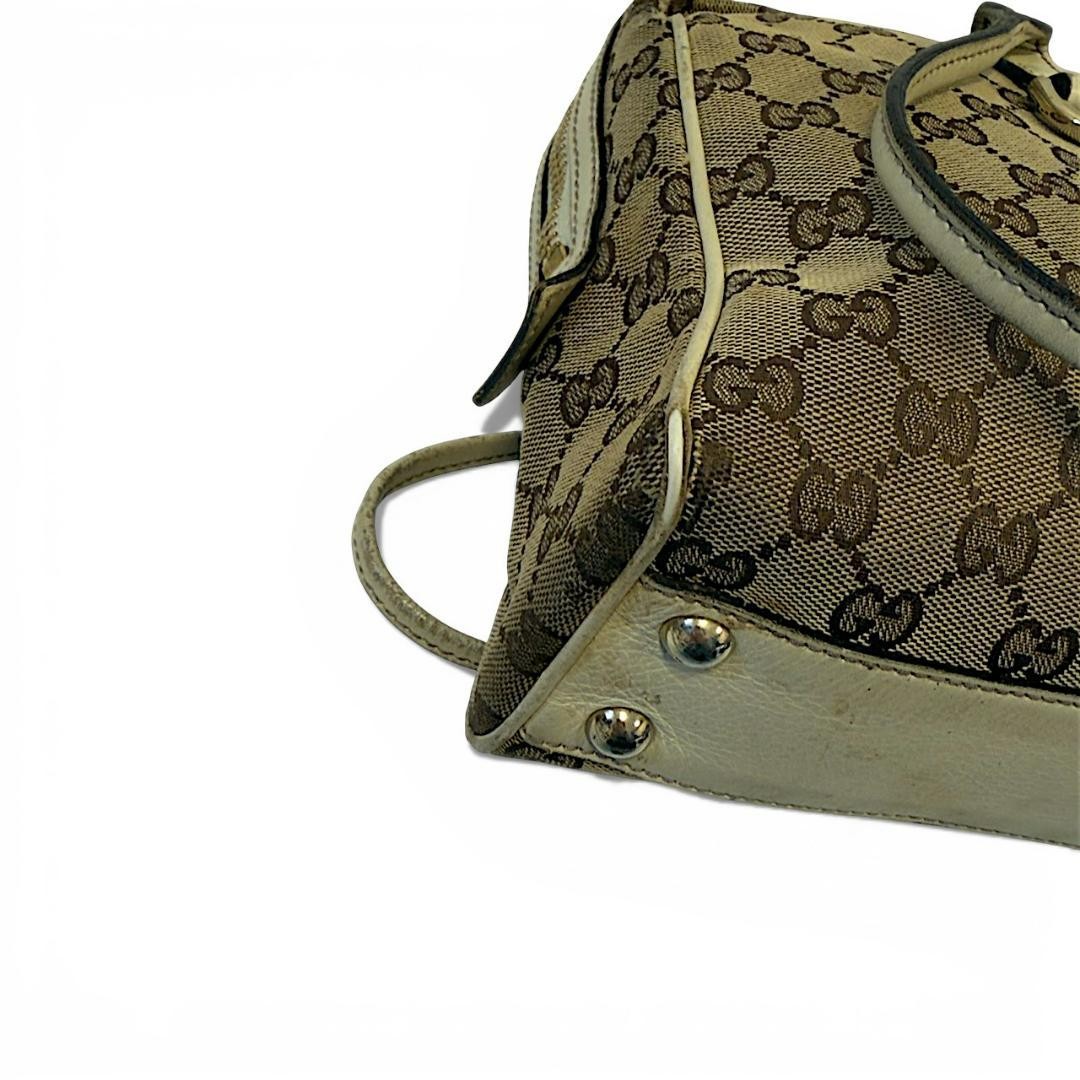Authentic GUCCI GG Pattern Canvas Interlocking G … - image 10