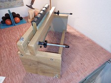 Handliche BUCHPRESSE für Buchbinder BUCHBINDEREI Buchbinden PRESSE Eiche HOLZ