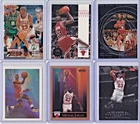 Michael Jordan 1990s Card Lot x 6 Upper Deck, Fleer, SkyBox & NBA Hoops Bulls