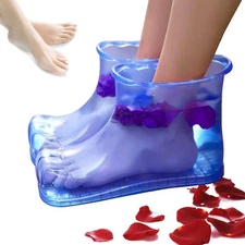Massage Foot Bath Shoes, Foot Soaking Bath Basin, Portable Hook-Type Foot Soa...