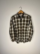 Carhartt Plaid Flannel Button-Up Shirt XL Workwear Outdoors Utility Shirt