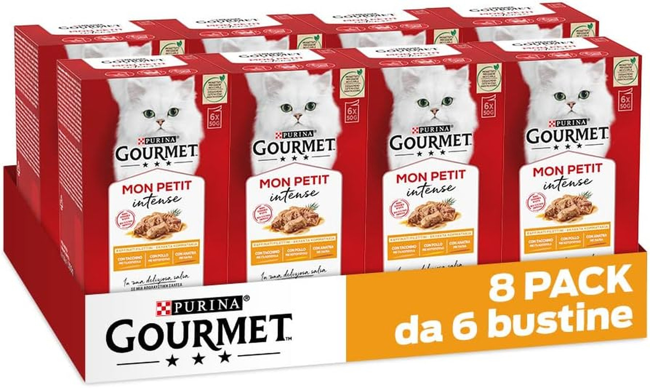 Purina Gourmet Mon Petit Intense 48x50g: Recensioni e Miglior Prezzo