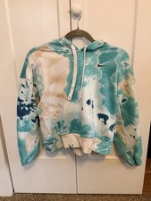 Nike Women's Tie-Dye Cropped Hoodie Size XS