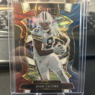 Josh Jacobs 2025 Panini Select NFL Tri-Color /399 Concourse #67 Packers