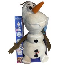 Disney Frozen Pull Apart  Talkin Olaf Plush White Medium Interactive Toy