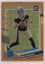 2023 Panini Donruss Optic Rated Rookie Orange Prizm /249 Jake Haener #277 16wc