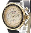 SEIKO ALBA Field Gear V654-6000 Chronograph Vintage Quartz Men's Watch 37mm