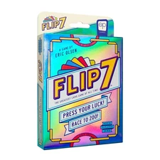 USAOPOLY Flip 7: Press Your Luck & Strategy Card Game, Fast-Paced Fun