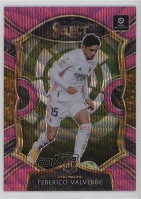 2020-21 Chronicles FOTL Pink Wave Prizm 13/19 Federico Valverde #1 Rookie RC g6p