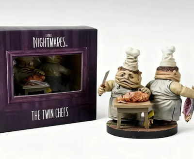 The Twin Chefs Nightmares Horror Game Iconic Figure Statue Model PVC 3'' [Boxed]