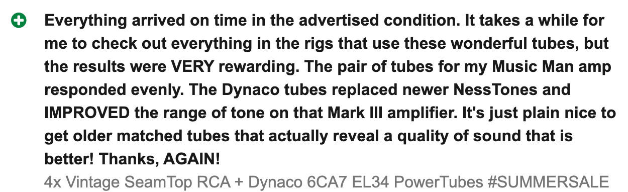 2x Matched Philips⊿ Amperex 6DJ8 ECC88 /BugleBoy+Mullard Logos /Grail 1960sAudio