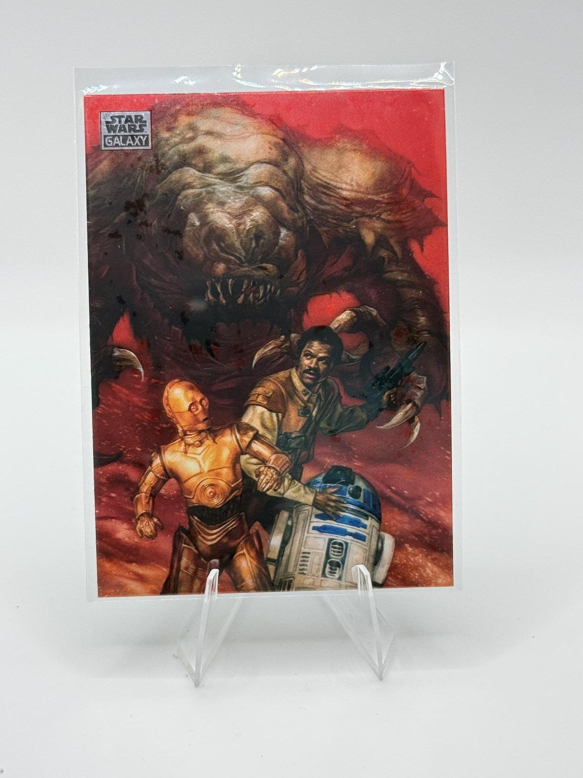 2024 Topps Chrome Star Wars Galaxy #37 The Rebels and the Rancor
