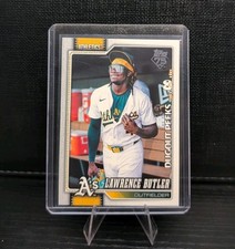 2026 Topps Series 1 Celebration Lawrence Butler Dugout Peeks SP #324 Athletics