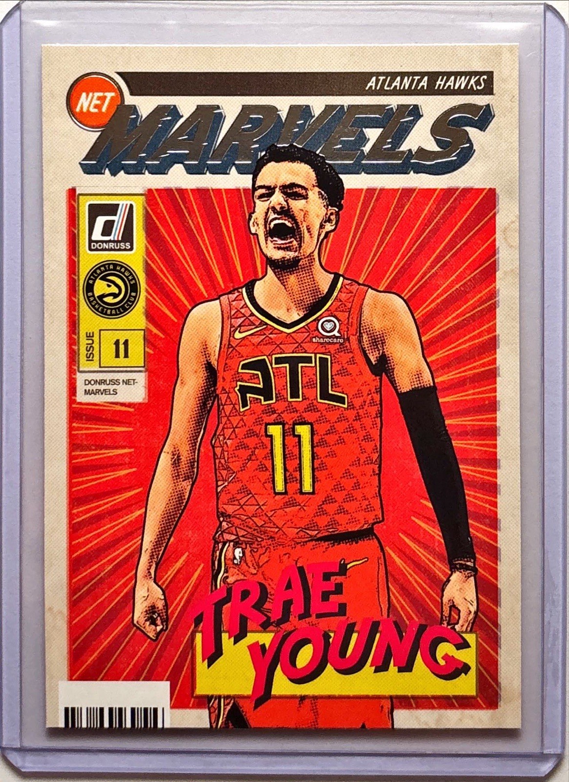 2019-20 Donruss Trae Young Net Marvels #16 Hawks NBA
