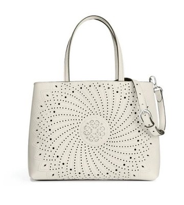 Brighton Fiora Large Tote White - Ferrara La Bellezza Retail $685