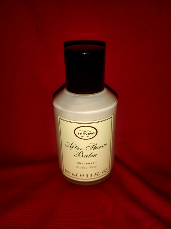 New Unscented The Art of Shaving After-Shave Balm 3.3 oz. Tester - Alcohol- Free