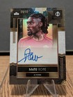 2024-25 Topps Deco Manu Kone RED AUTO /10 AS Roma Signed Card 09/10 SSP Rare