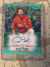 Alec Burleson stadium club Auto 71/99