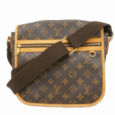 Louis Vuitton Monogram Messenger Bag M40106 Brown Used
