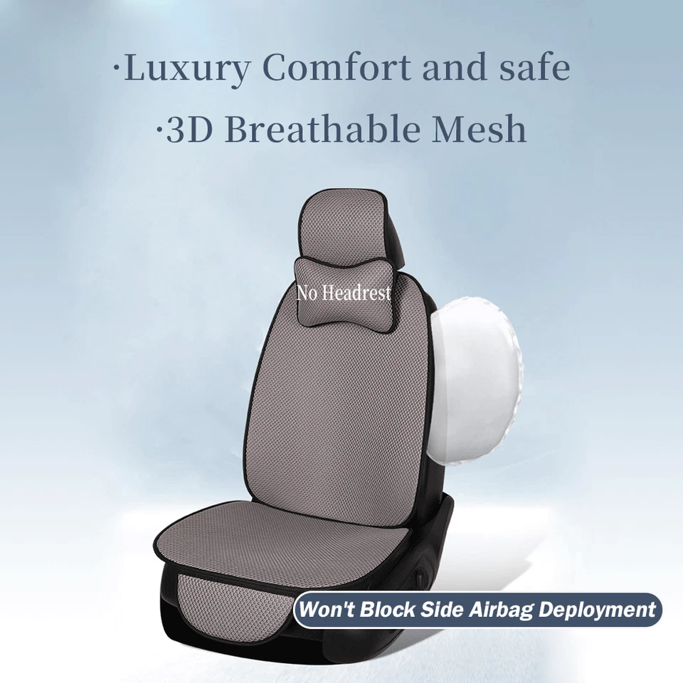 Cojín de asiento para conducir transpirable 3D malla de aire antideslizante para Aston Martin Foto 4 de 4